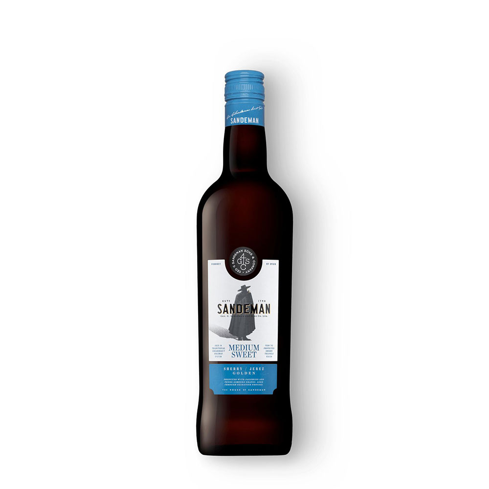 Sandemann, Medium Sweet, Sherry Jerez Brown 0,75l