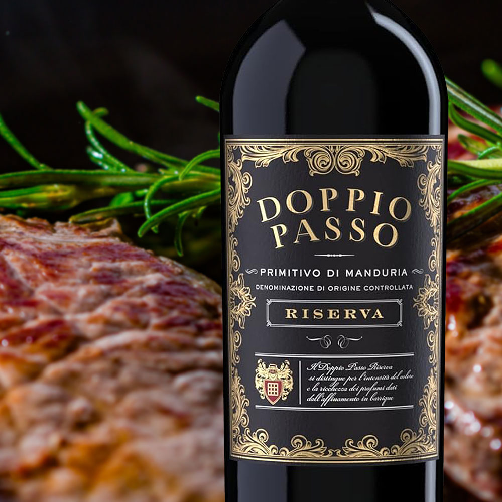 Doppio Passo Primitivo di Manduria Riserva, trocken, 2020, 0,75l