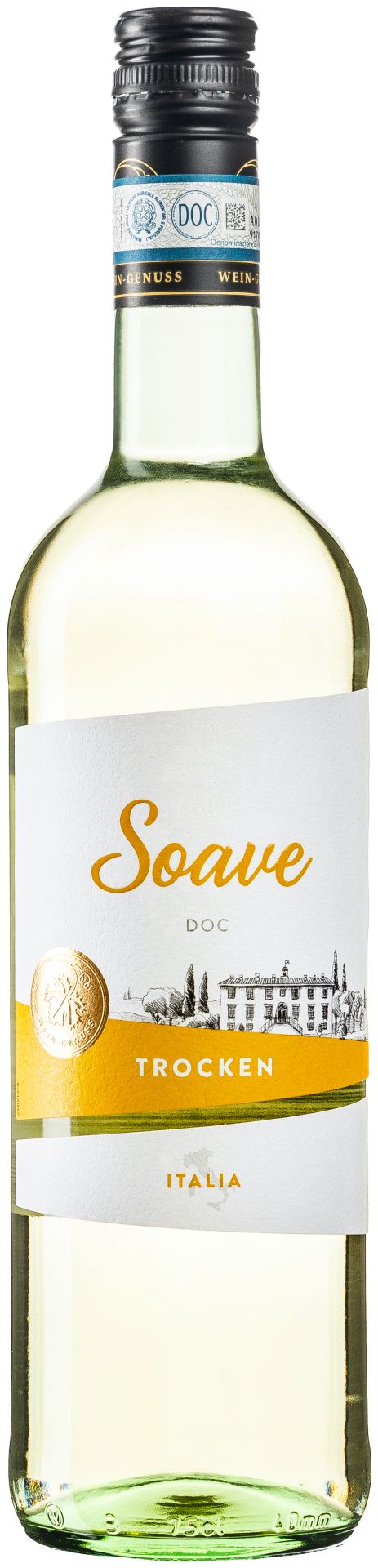 Wein-Genuss Soave DOC, trocken, 2023, 0,75l