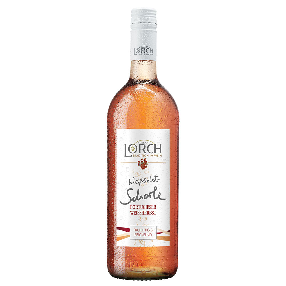 Lorch Weinschorle Portugieser Weißherbst, fruchtig, 1,0l