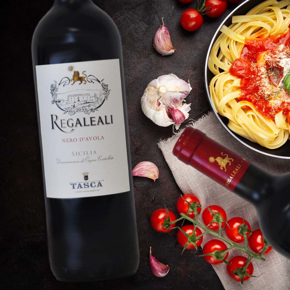 Regaleali Rosso Nero d'Avola Sicilia, trocken, 2022, 0,75l