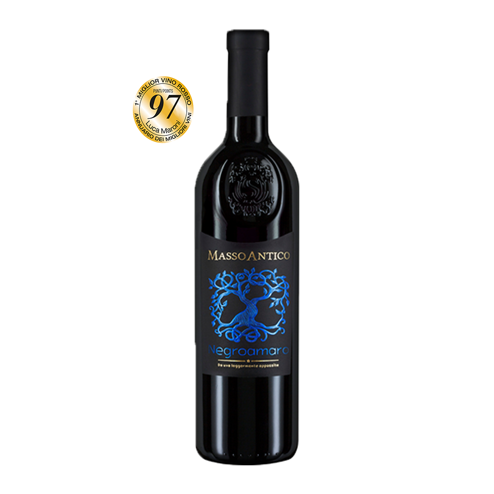 Masso Antico Negroamaro Salento, halbtrocken, 2023, 0,75l