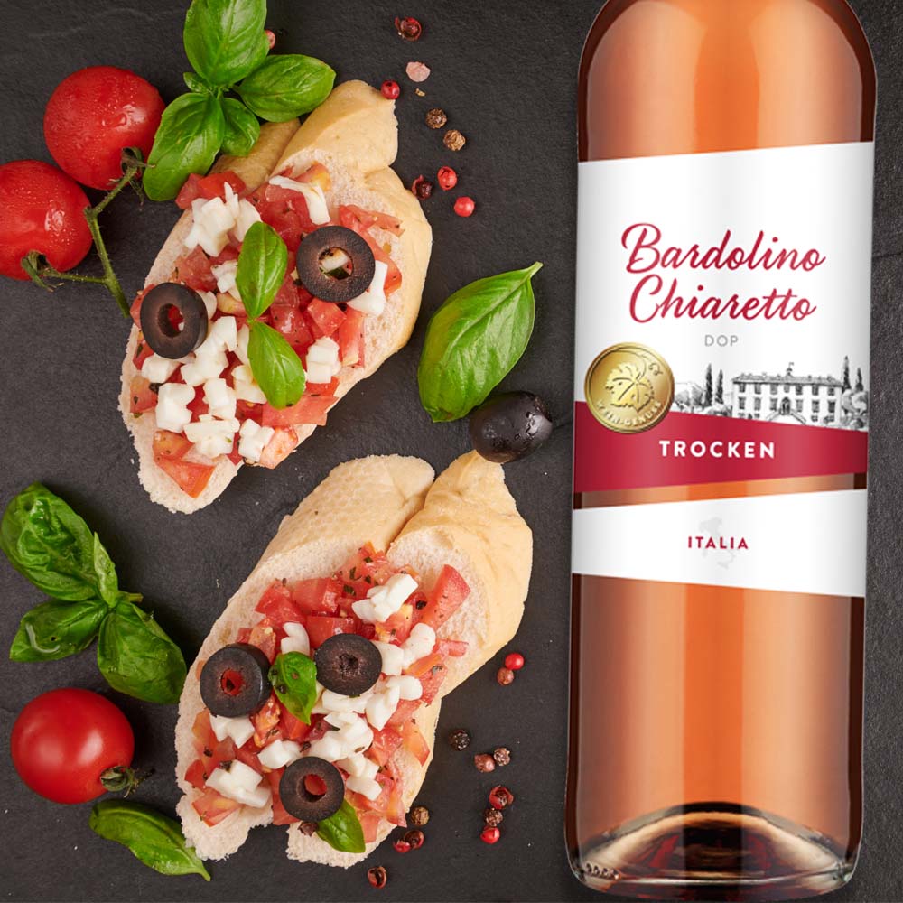 Wein-Genuss Chiaretto di Bardolino, trocken, 2022, 0,75l