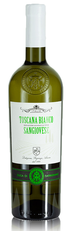 Duca di Saragnano Sangiovese Toscana Bianco IGT, 2024, halbtrocken, 0,75l