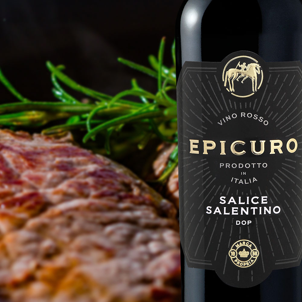 Epicuro Salice Salentino DOP, trocken, 2021, 0,75l