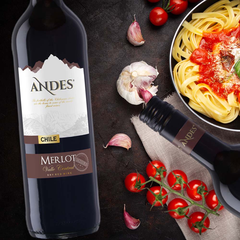 Andes Merlot, trocken, 2023, 0,75l