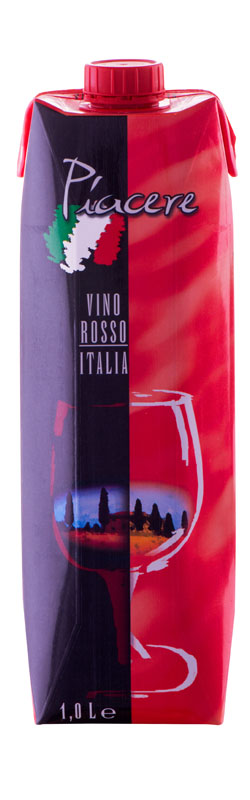 Piacere Sangiovese Rosso Italia, trocken, 1,0l