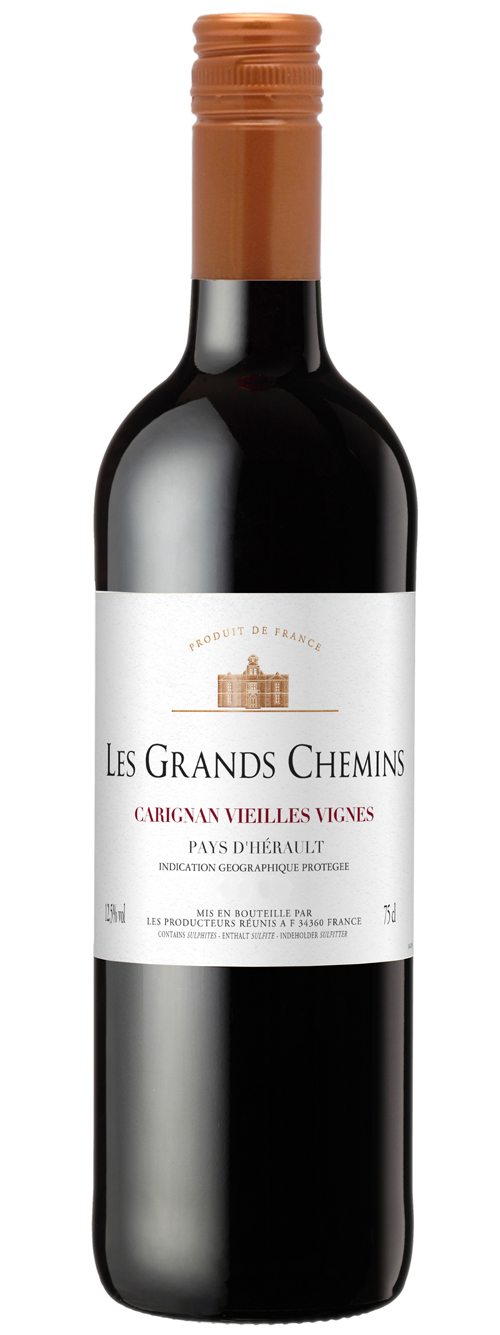 Les Grands Chemins Carignan Vieilles Vignes, trocken, 2021, 0,75l