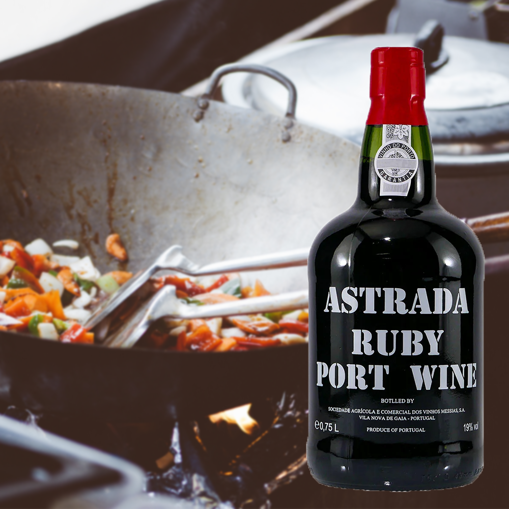 Astrada Ruby Portwein DOP, süß, 0,75l