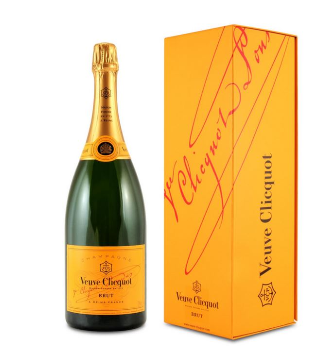 Veuve Clicquot Champagner, brut, 1,5l + Geschenkverpackung