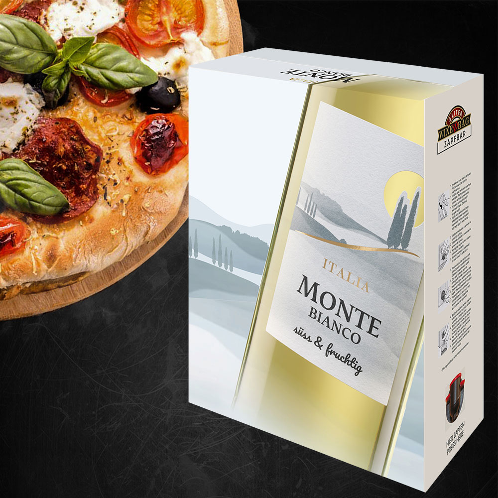 Monte Bianco, süß&fruchtig, Bag-in-Box, 3,0l