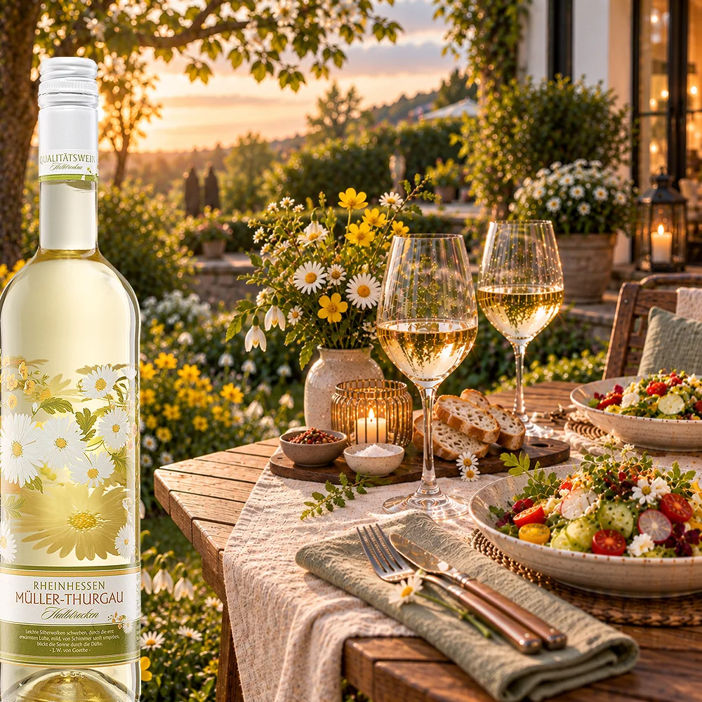 Blütentanz Müller-Thurgau QbA, halbtrocken, 2025, 0,75l