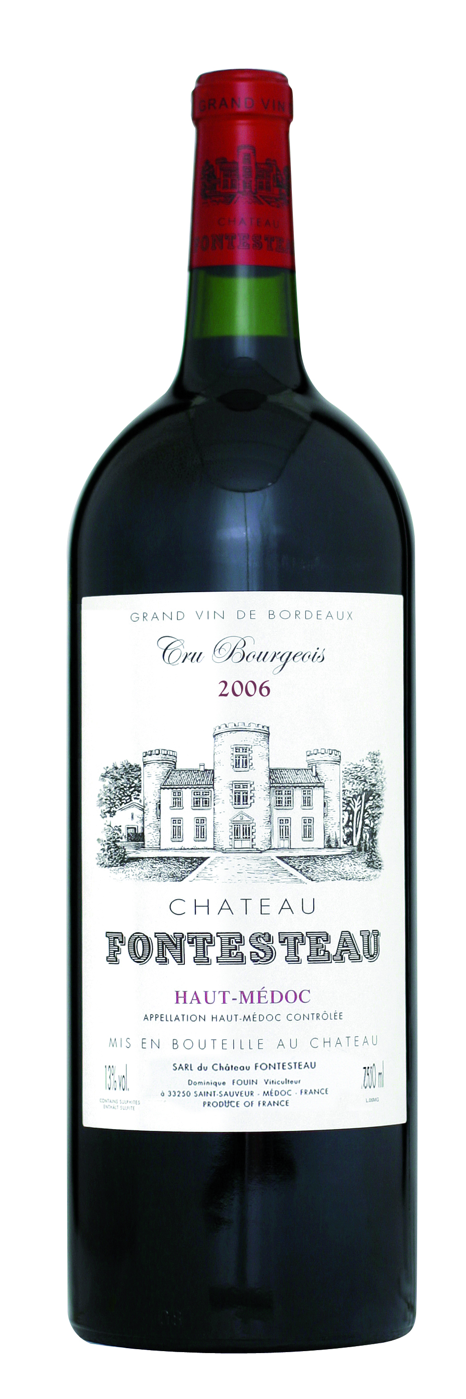 Château Fontesteau Cru Bourgeois Magnum, trocken, 2006, 1,5l