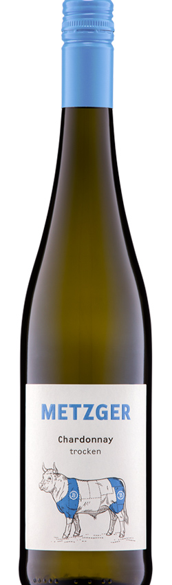 Weingut Metzger Chardonnay Weißwein, trocken, 2022, 0,75l