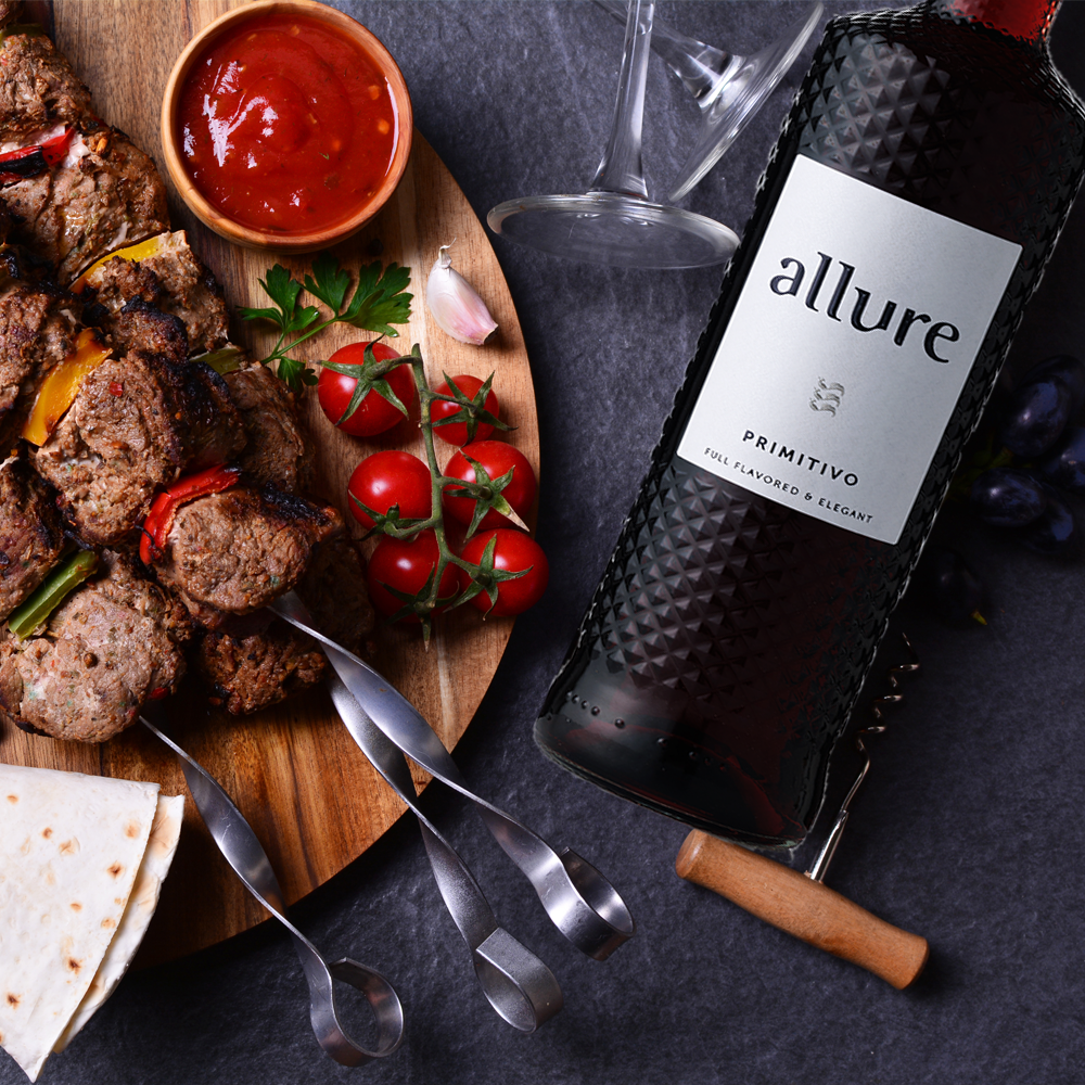 Allure Primitivo, halbtrocken, 2023, 0,75l