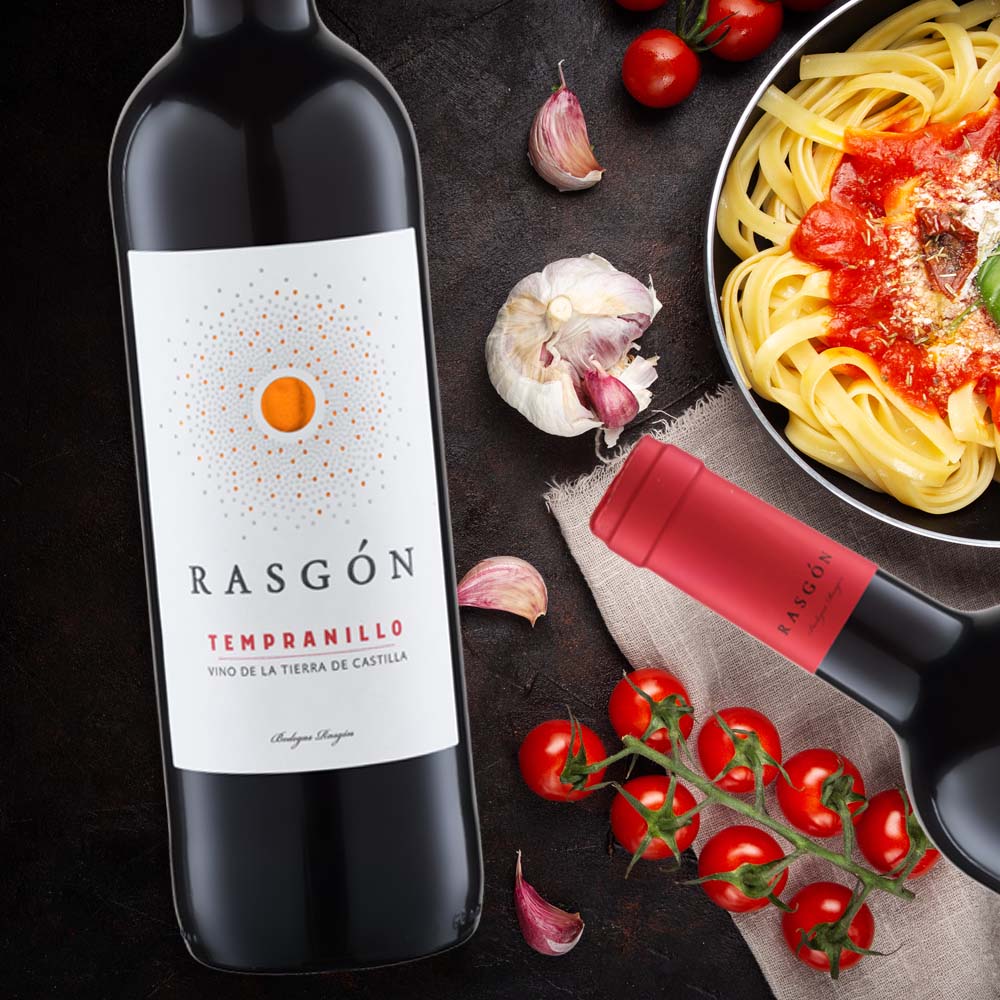 Rasgón Tempranillo, halbtrocken, 2022, 0,75l