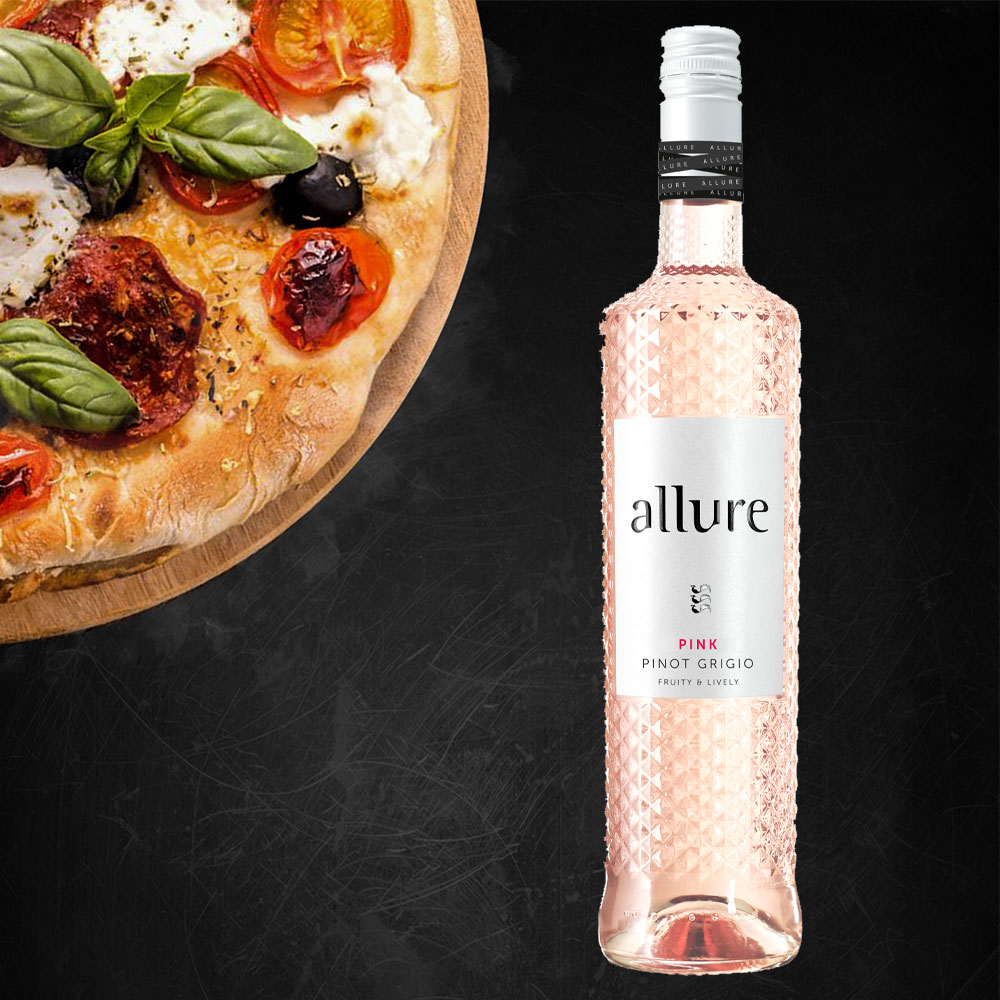 Allure Pink Pinot Grigio, halbtrocken, 0,75l