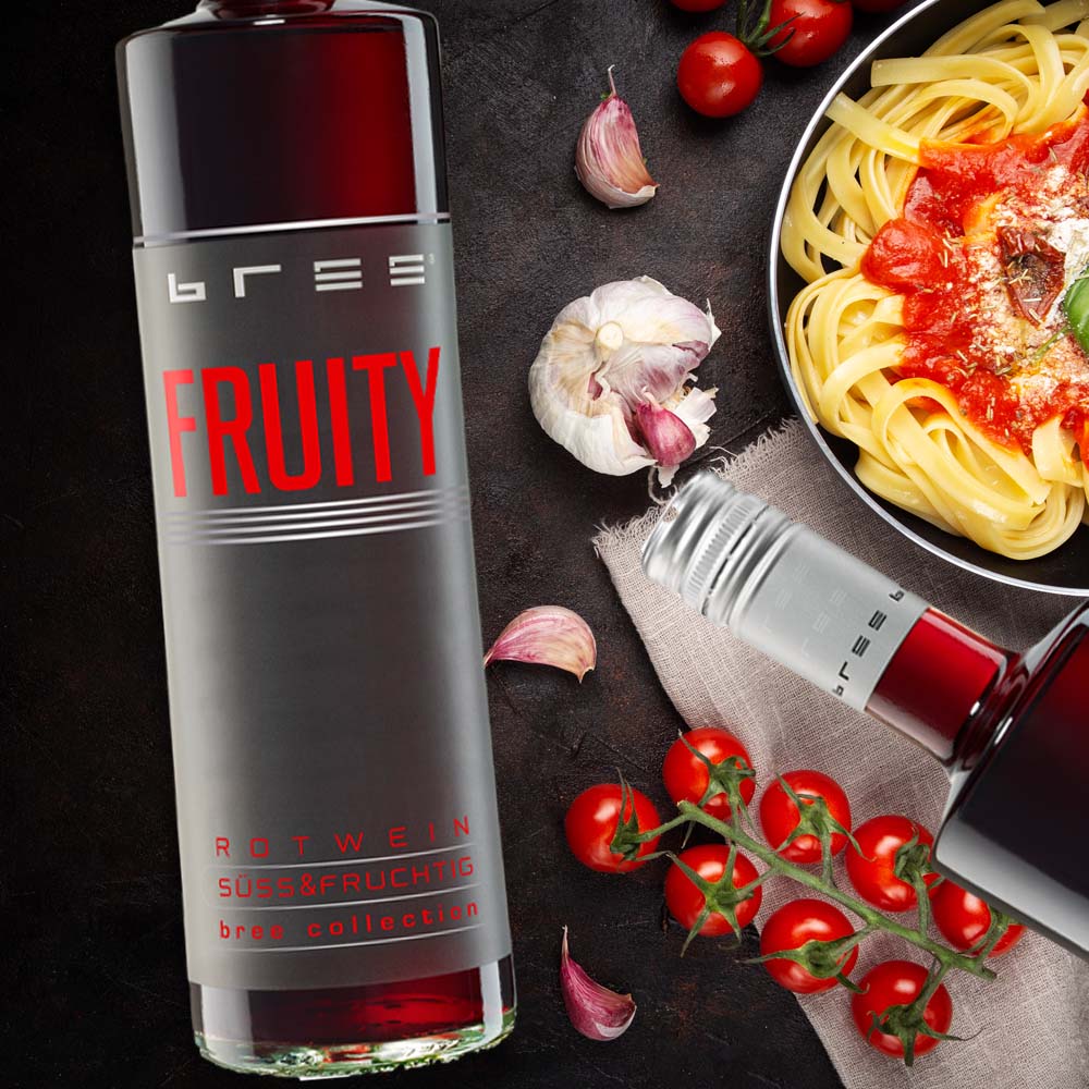 Bree Fruity Rotwein, süß&fruchtig, 2023, 0,75l