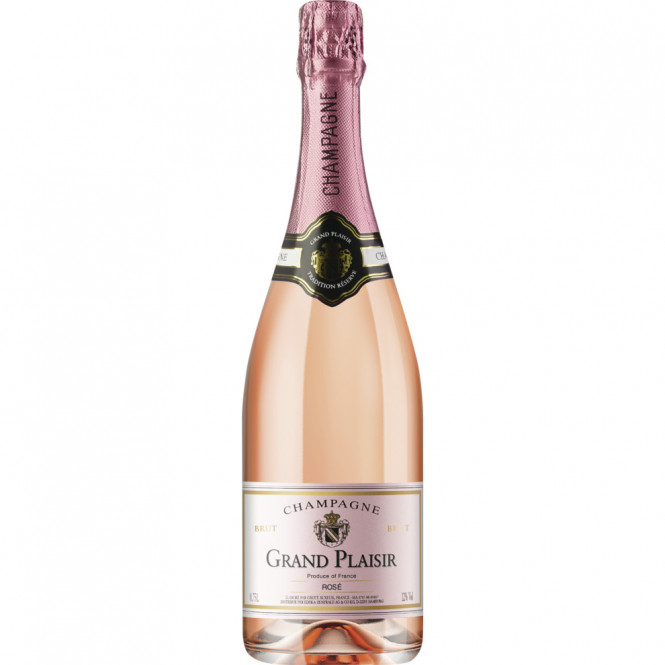 Gruet Grand Plaisir Rosé Champagne, trocken, 0,75l