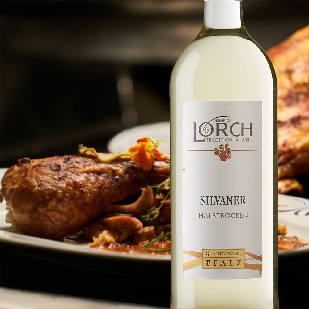 Lorch Silvaner QbA, halbtrocken, 2022, 1,0l