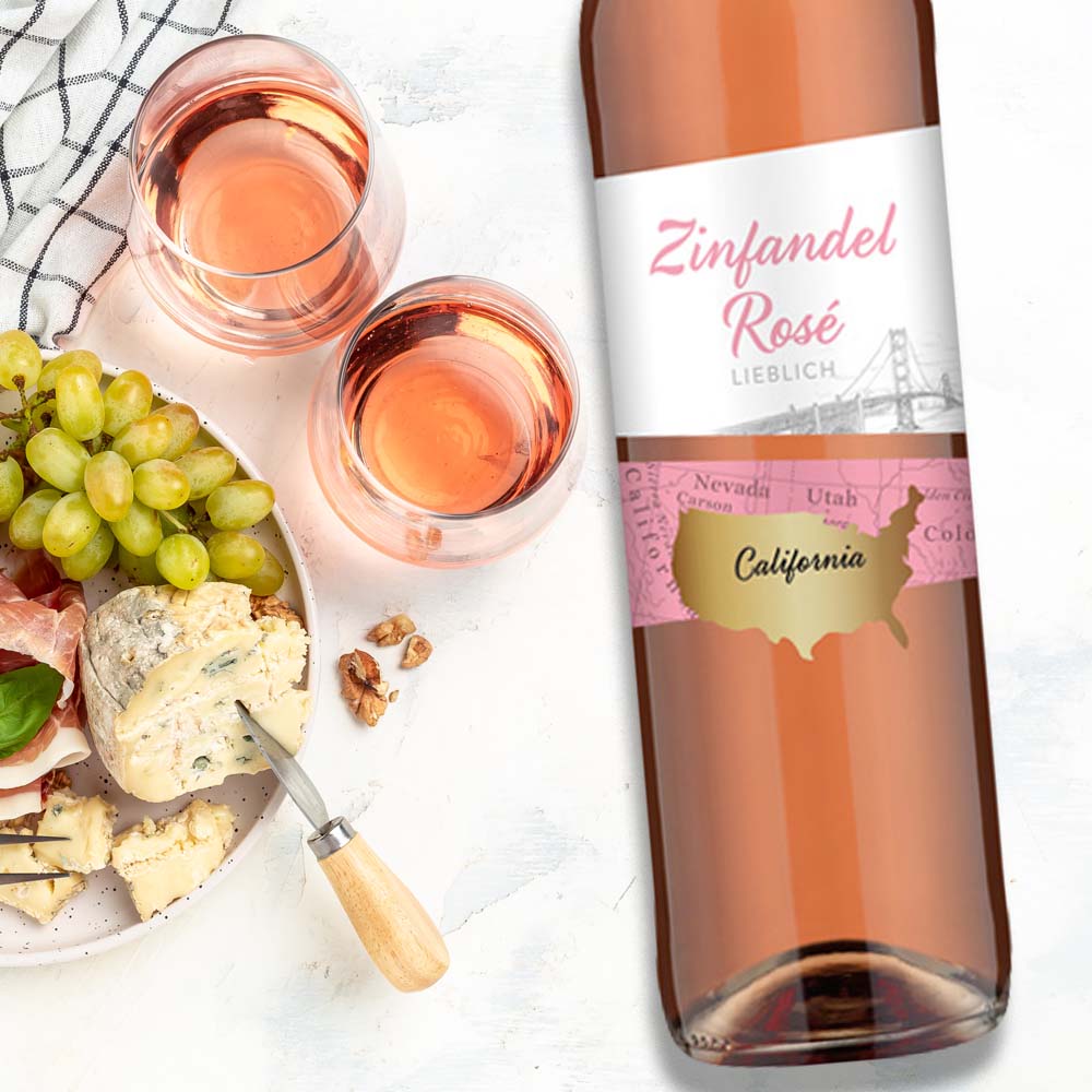 OverSeas Zinfandel Rosé, lieblich, 2023, 0,75l