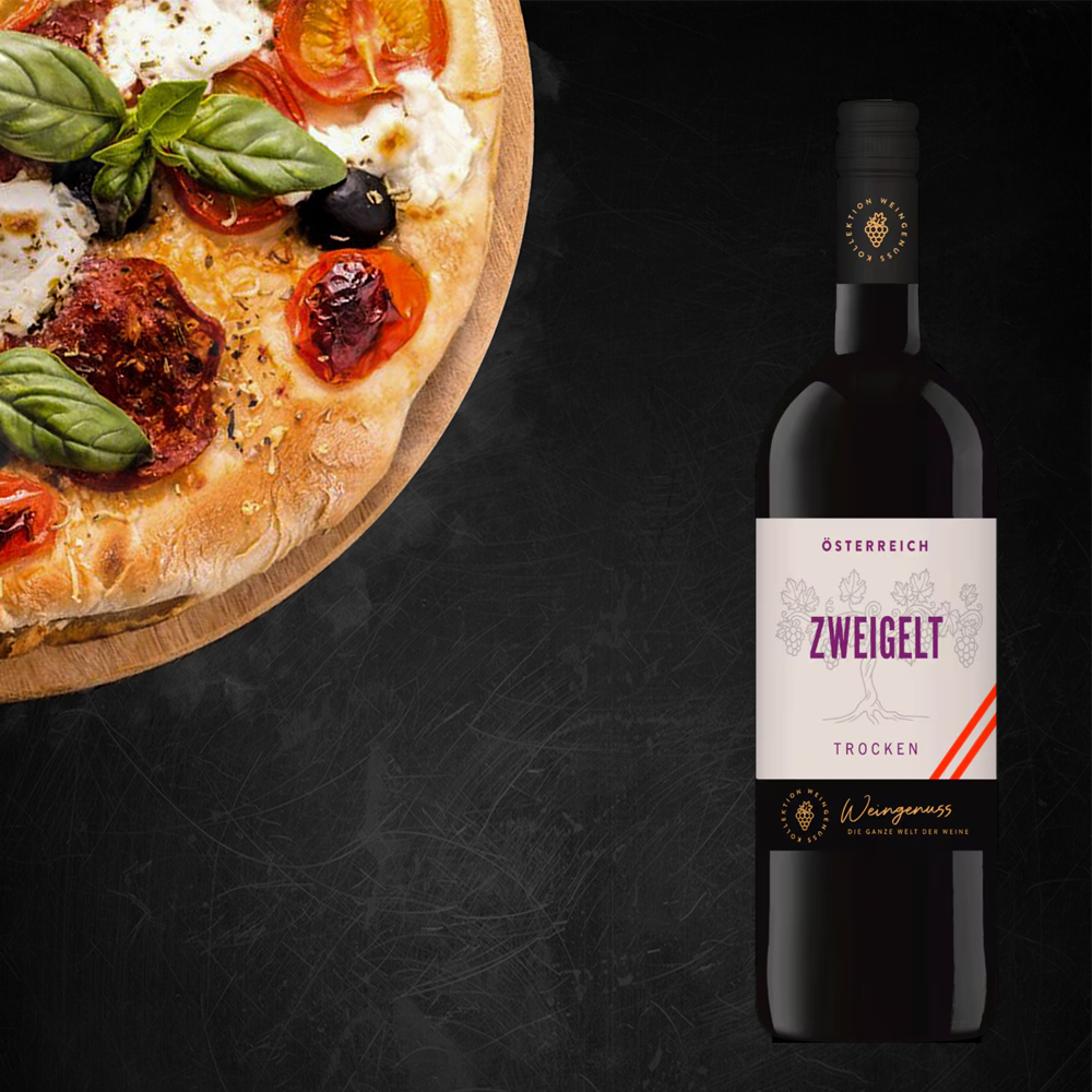 Weingenuss Zweigelt, trocken, 2023, 1,0l