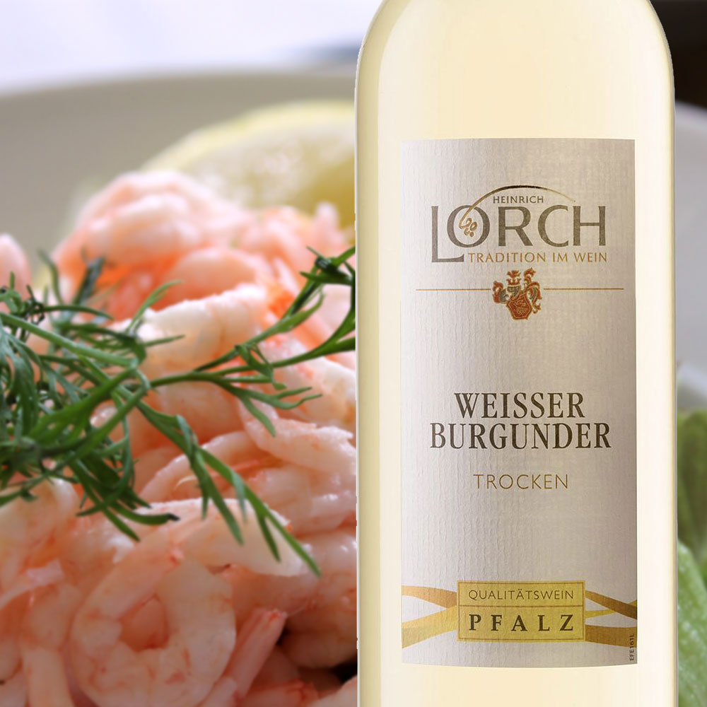 Lorch Weisser Burgunder QbA, trocken, 2023, 1,0l