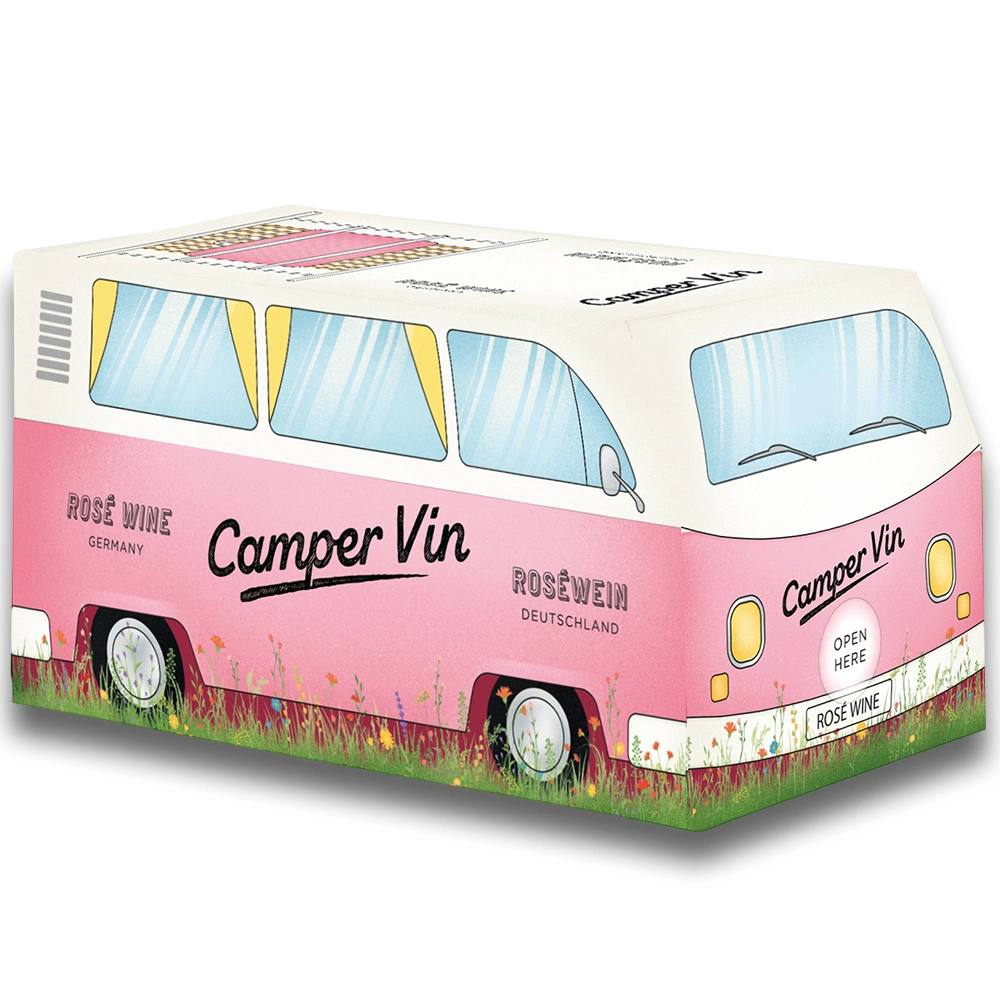 Camper Vin Rosé Bag-in-Box - deutscher Roséwein im praktischen Wein-Karton