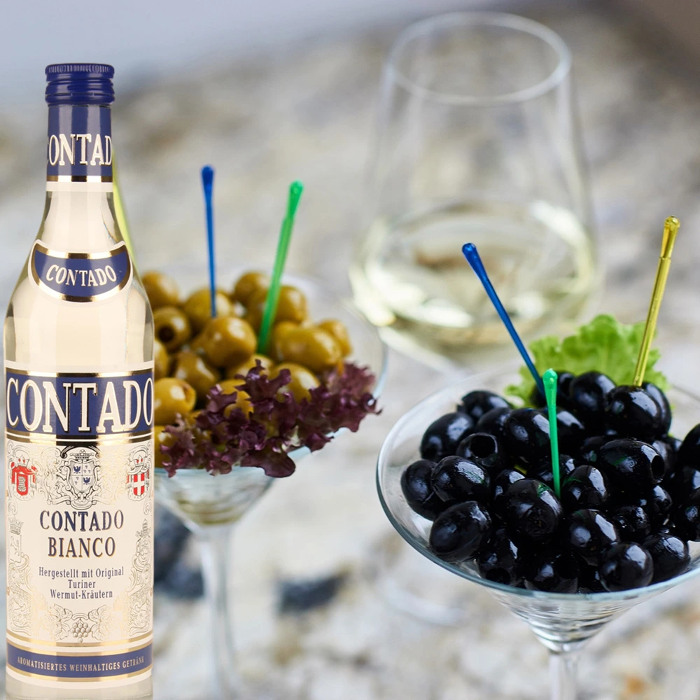 Contado Bianco, Wermut, weinhaltiges Getränk, 0,75l