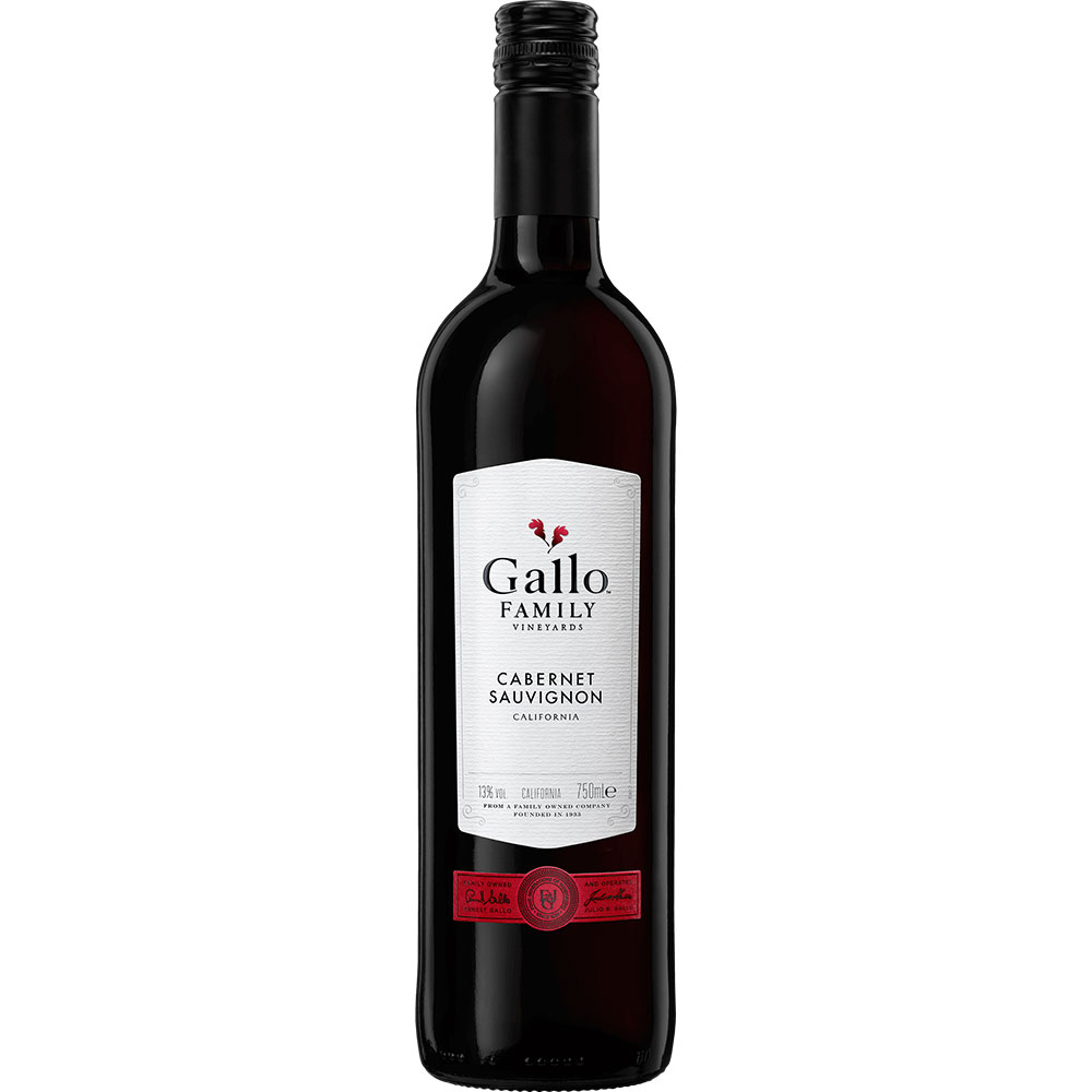 Gallo Family Probierpaket (9 x 0,75l) + VINOX Winecards