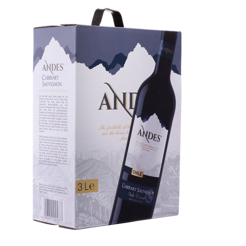 Andes Cabernet Sauvignon, trocken, 2021, Bag-in-Box, 3,0l