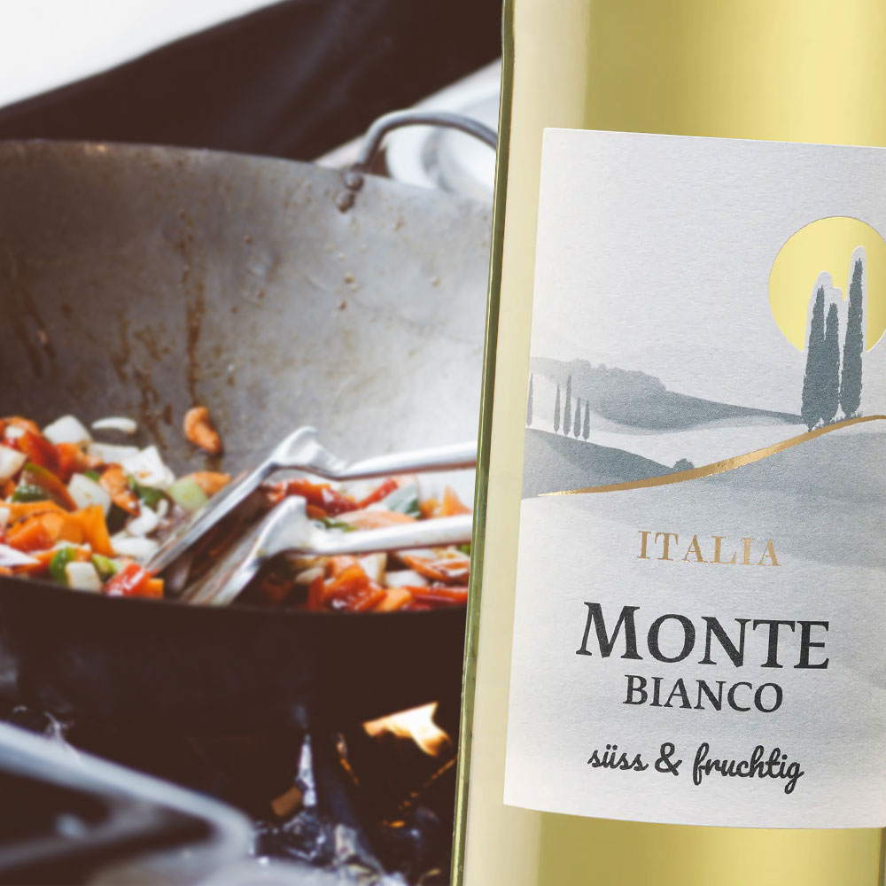 Monte Bianco, süß&fruchtig, 0,75l