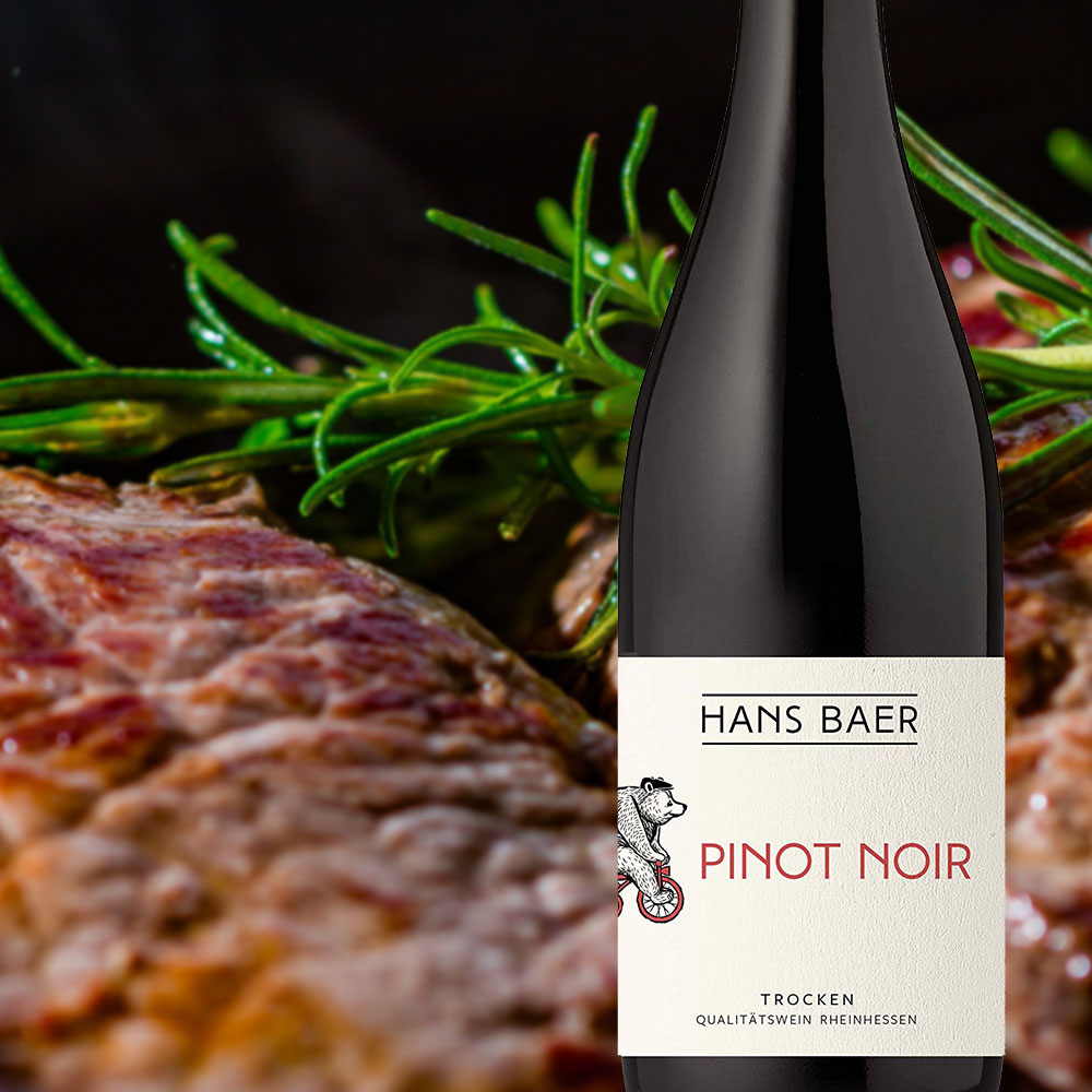 Hans Baer Pinot Noir, trocken, 2021, 0,75l