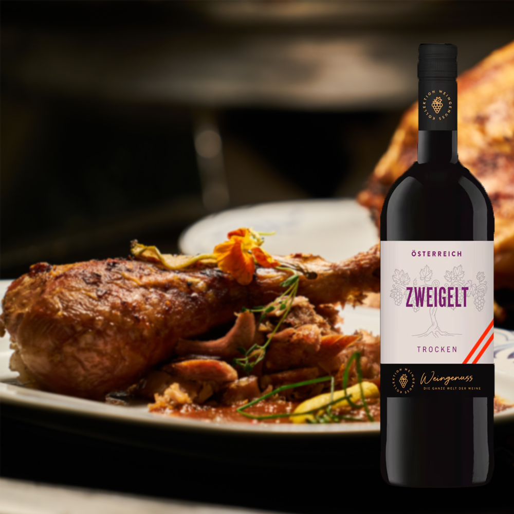 Weingenuss Zweigelt, trocken, 2023, 1,0l