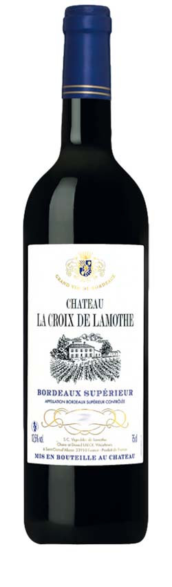 Château La Croix de Lamothe Supérieur Bordeaux, trocken, 2019, 0,75l