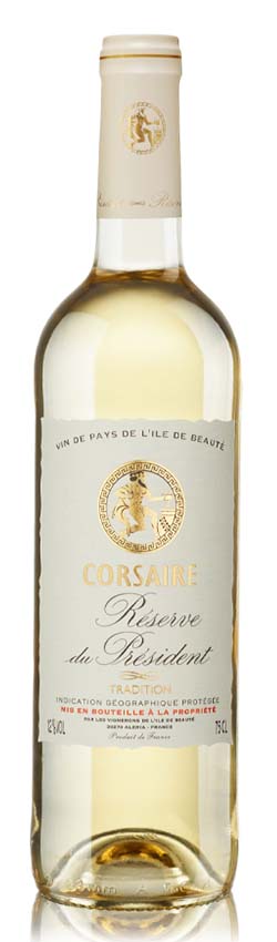 Corsaire Réserve du Président Blanc, trocken, 2023, 0,75l