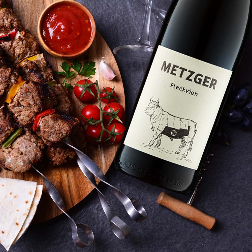 Weingut Metzger Fleckvieh, lieblich, 2022, 0,75l