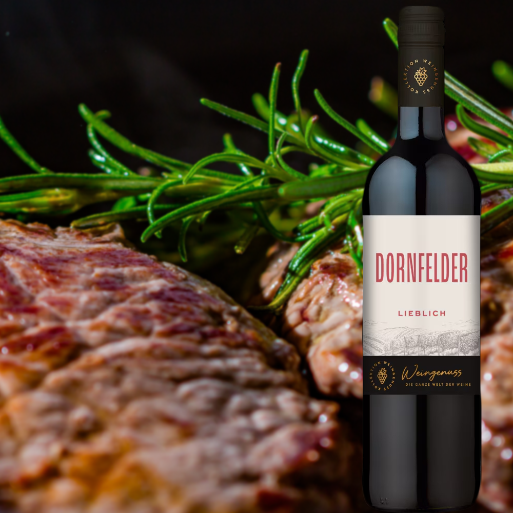 Wein-Genuss Dornfelder QbA, lieblich, 2024, 0,75l