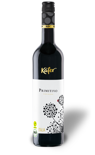 Käfer Bio Primitivo Puglia IGP, trocken, 2021, 0,75l