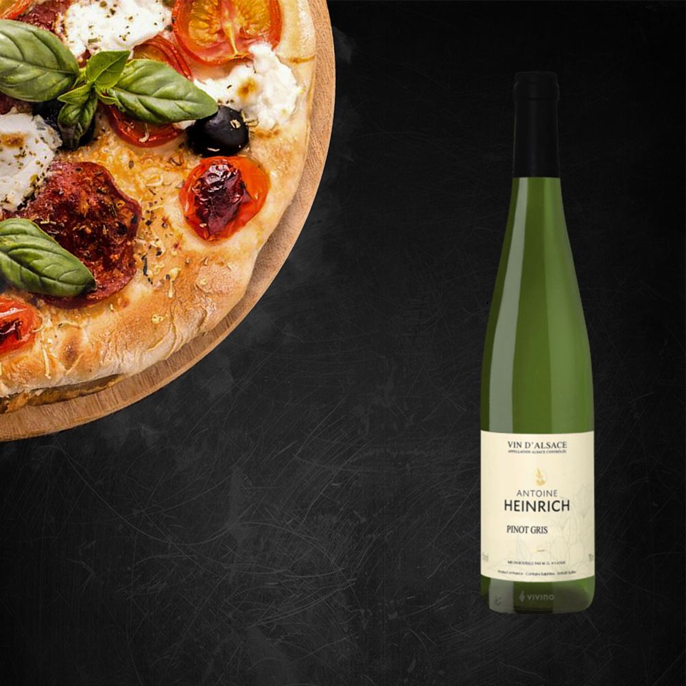 Antoine Heinrich Pinot Gris AOC, halbtrocken, sortenreines Weinpaket (6x0,75l)