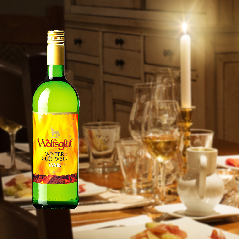 Wolfsglut Winter Glühwein Weiß, 1,0l