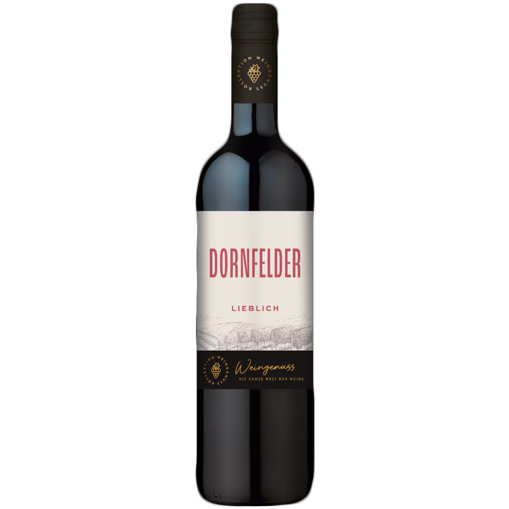 Wein-Genuss Dornfelder QbA, lieblich, 2024, 0,75l