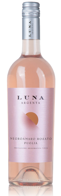 Luna Argenta Negroamaro Rosato IGT, halbtrocken, 2024, 0,75l