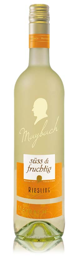 Maybach Riesling QbA, süß&fruchtig, 2023, 0,75l