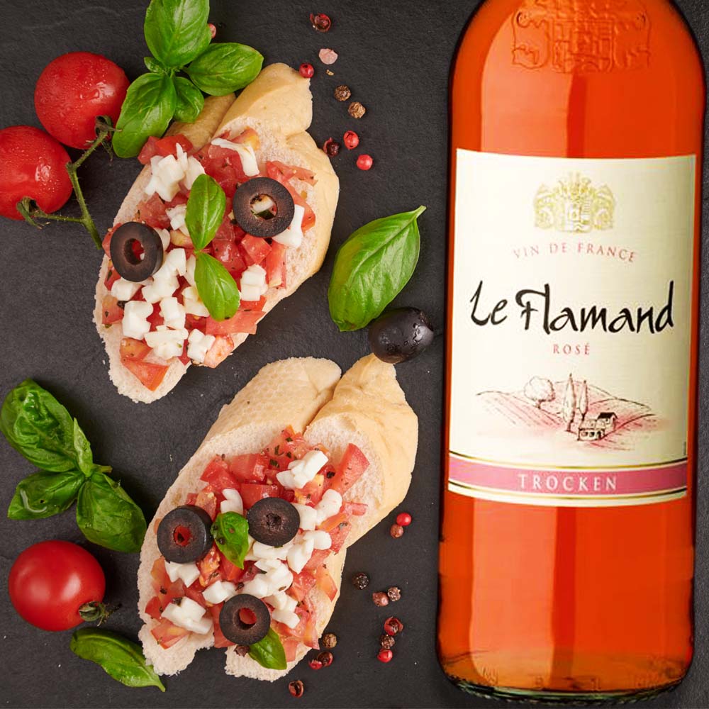 Le Flamand Rosé, trocken, 1,0l