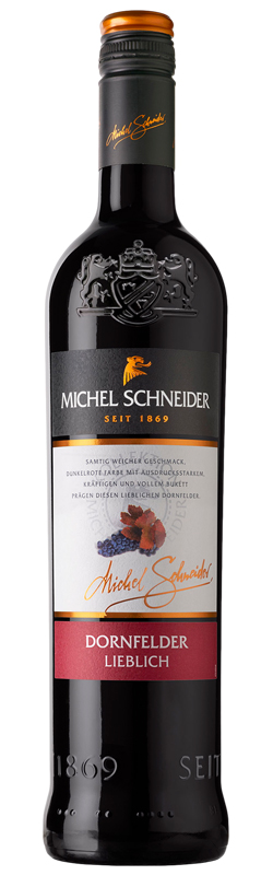 Michel Schneider Dornfelder QbA, lieblich, 2022, 0,75l