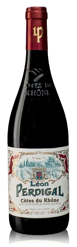 Léon Perdigal Côtes du Rhône Rouge, trocken, sortenreines Weinpaket (6x0,75l)