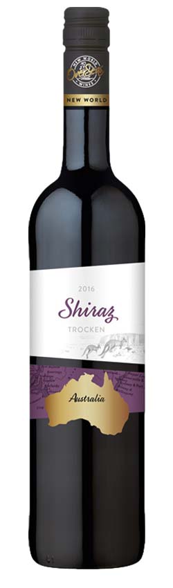 OverSeas Shiraz, trocken, 2022, 0,75l