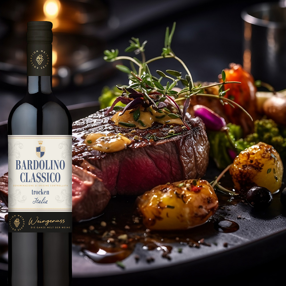 Wein-Genuss Bardolino Classico DOC, trocken, 2024, 0,75l