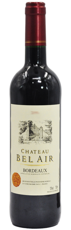 Chateau Bel Air Bordeaux, trocken, 2022, 0,75l